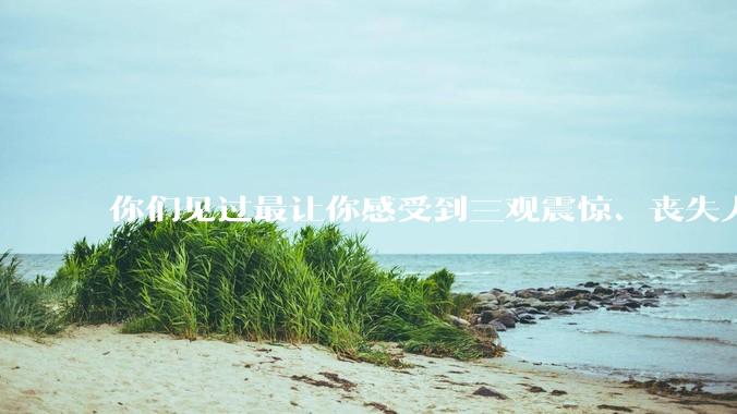 你们见过最让你感受到三观震惊、丧失人伦的事情是什么?